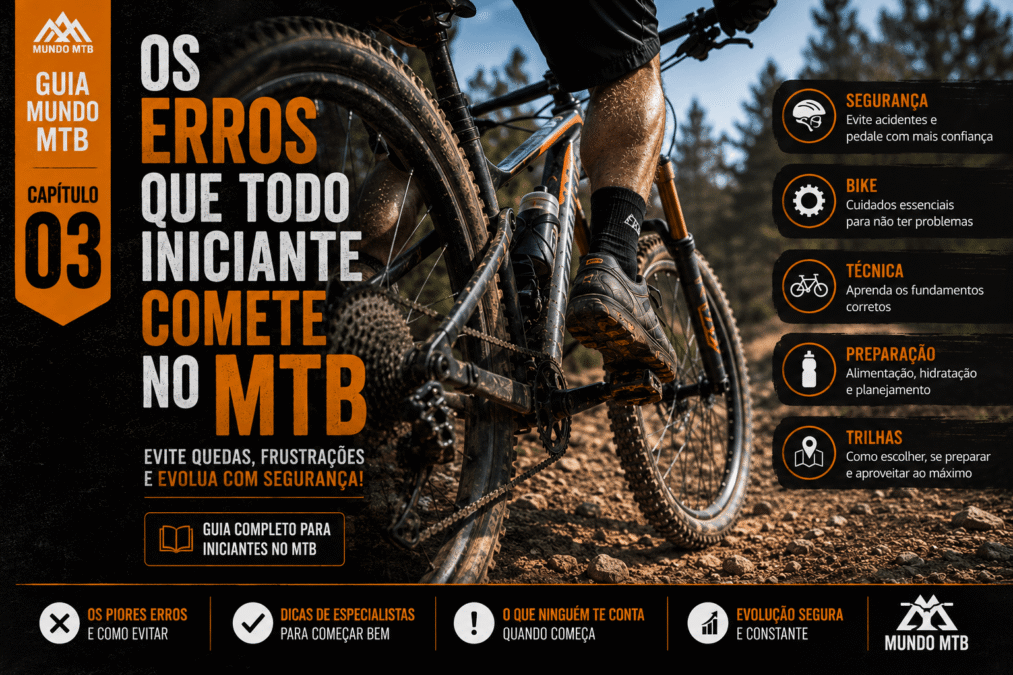 Capítulo 3 – Os erros que todo iniciante comete no MTB