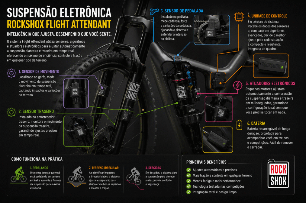 Suspensão eletrônica no MTB: revolução ou luxo?